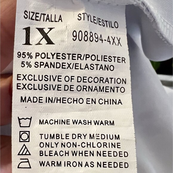 Ninety Wearable Art Sheath Dress Size 1X Sleeveless Lightweight Multicolor - Picture 8 of 8